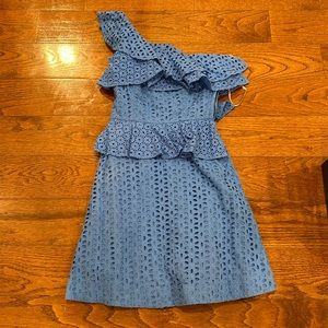 Lily Pulitzer One-Shoulder Mini Cocktail Dress